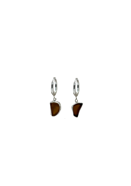 SEAGLASS Earring | Brown