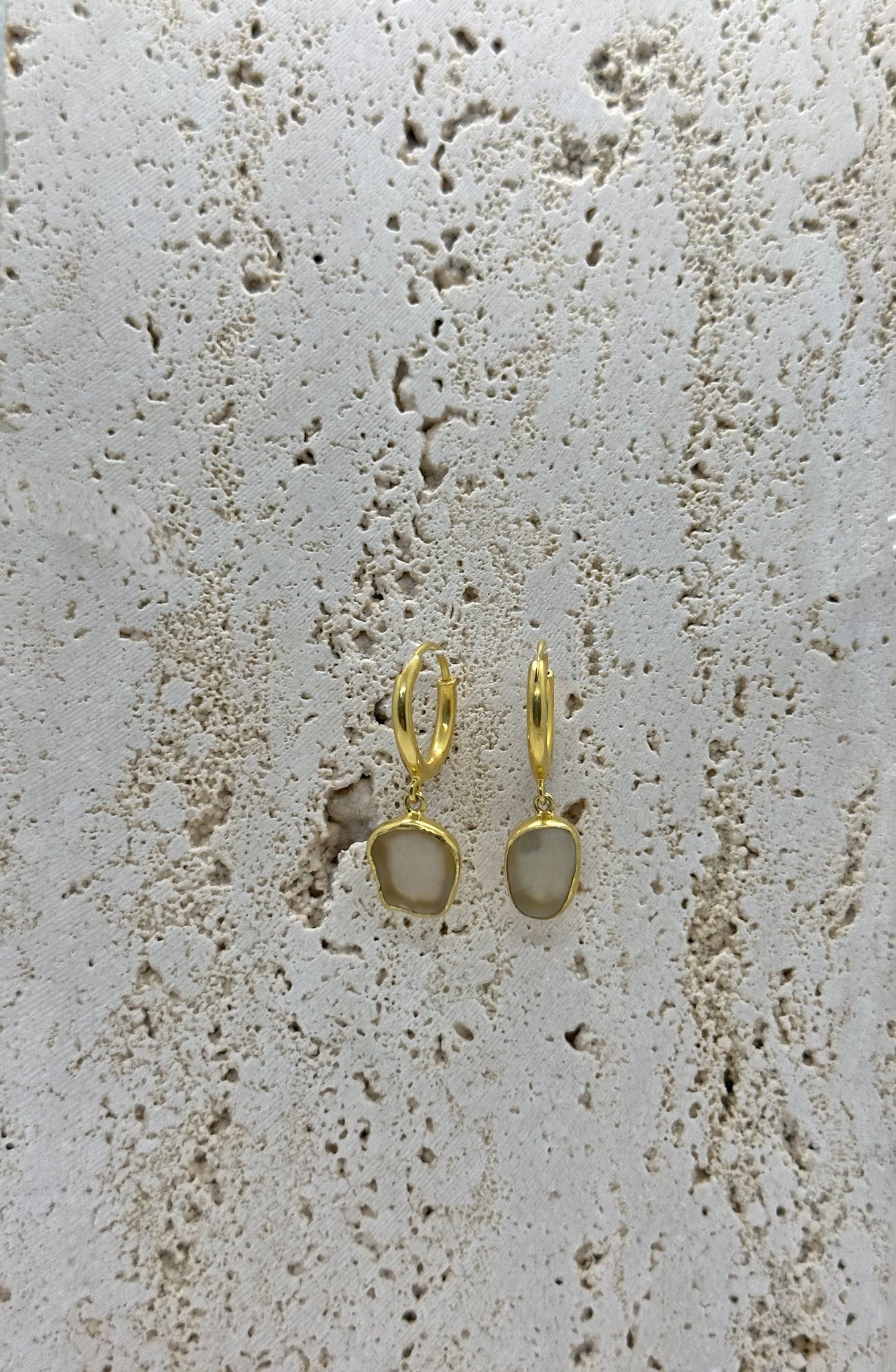 SEAGLASS Earring | White