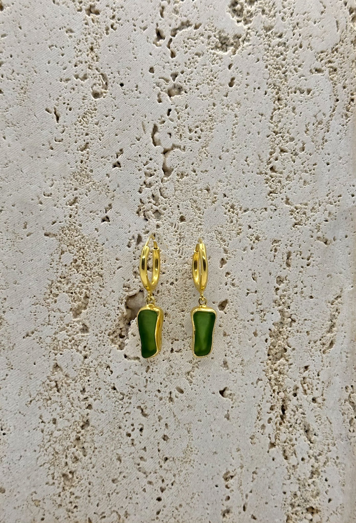 SEAGLASS Earring | Green