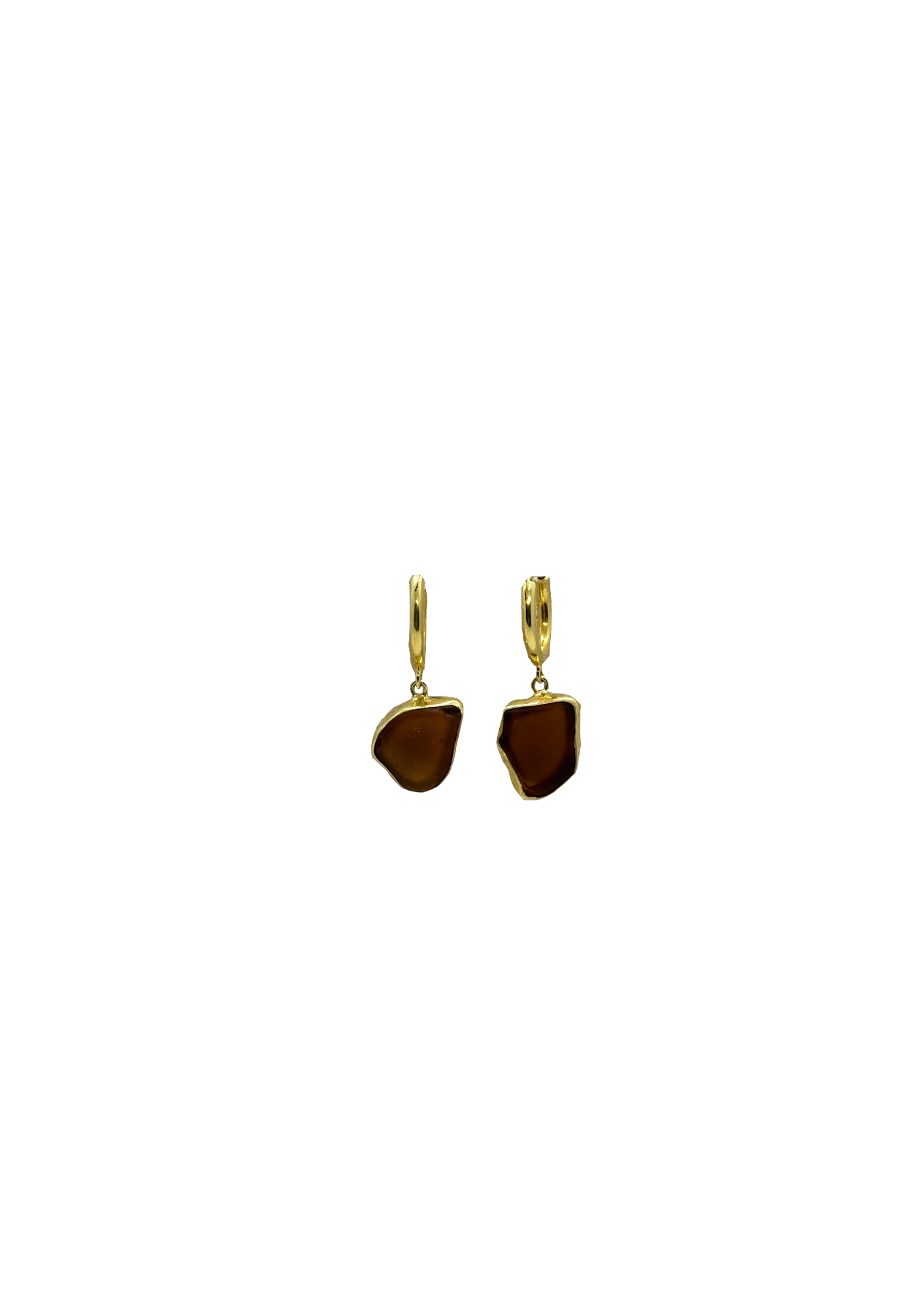 SEAGLASS Earring | Brown